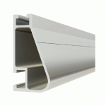 IronRidge XR-10-168A Clear Anodized 14' Rail 1pc