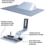 Quick Mount PV QMHLS Low Height Quick Hook for Side Mounted Rails MILL Qty. 1