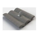 Unirac SolarMount W-Tile Charcoal Flashkit, 004TRWD, Qty 1