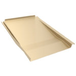 IronRidge KOF-F01-T1 Tile Replacement Flashing, Flat, Tan, Qty 1