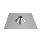 Quick Mount Quick Rack Seamless Flashing, 12" x 12", Mill, QMC-F12X12 A, Qty 1