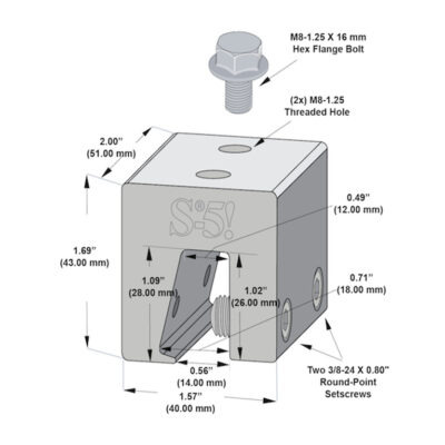 S-5! S-5-N Clamp for Nail Strip Profiles