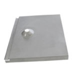Quick Mount Flat Tile Replacement, 3.25" Post, Mill, QMTR-F3.25 A, Qty 1