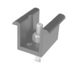 Unirac 302030M SolarMount Pro Series Mid Clamps Mill Finish